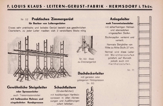 Leitern-Gerüst-Fabrik