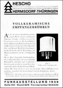 Bild 23: Vollkeramische Empfängerröhre